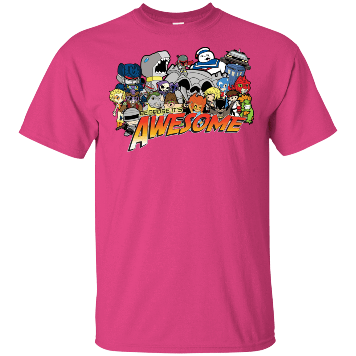 T-Shirts Heliconia / S Because its Awesome T-Shirt