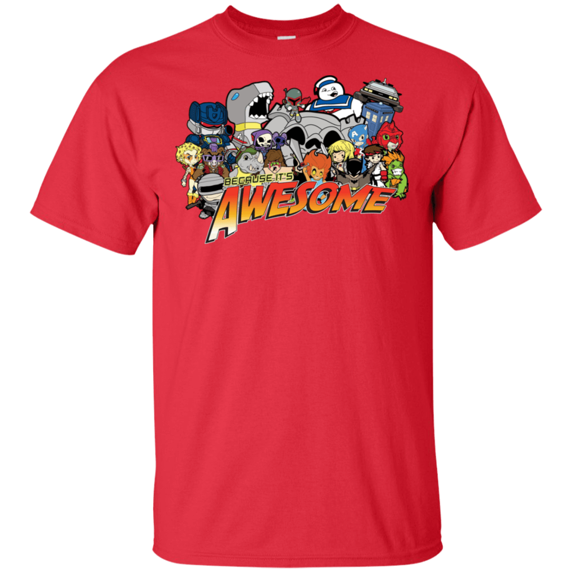 T-Shirts Red / S Because its Awesome T-Shirt