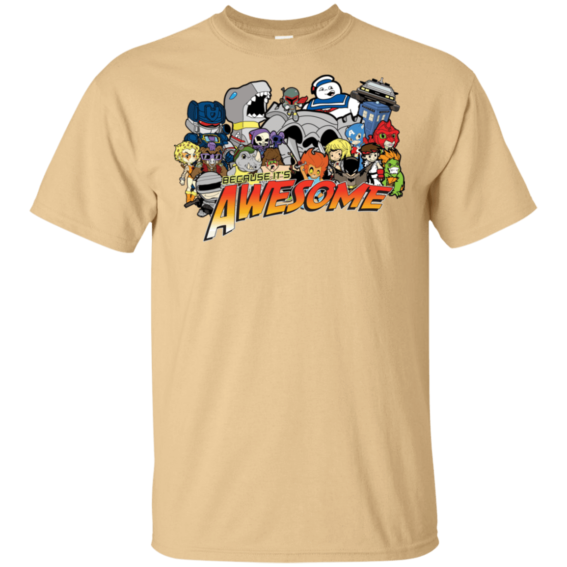 T-Shirts Vegas Gold / S Because its Awesome T-Shirt