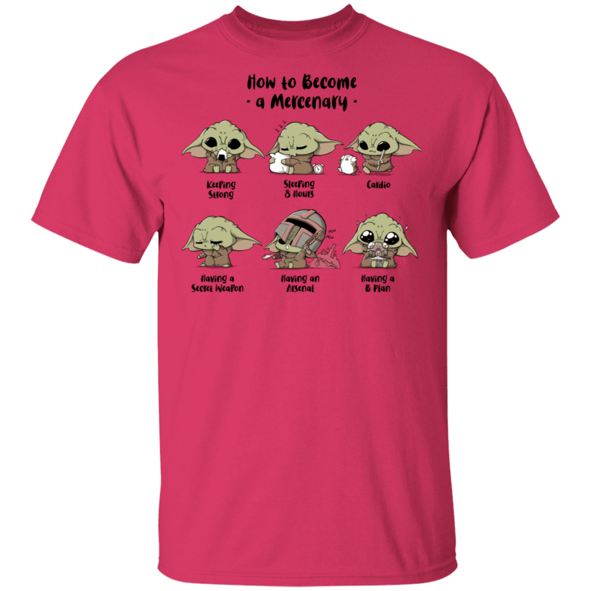 T-Shirts Heliconia / S Become A Mercenary T-Shirt