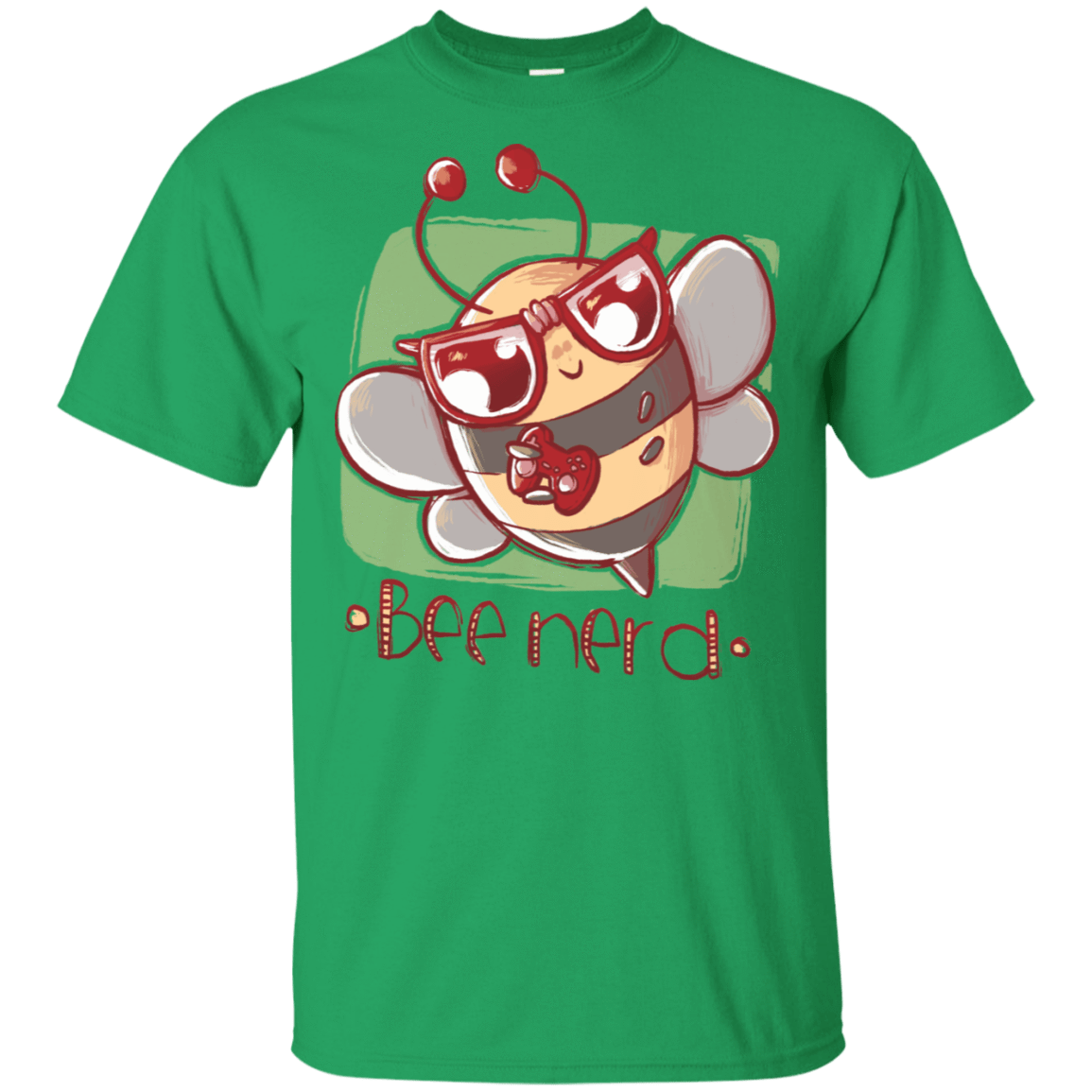 T-Shirts Irish Green / S BEE Nerd T-Shirt