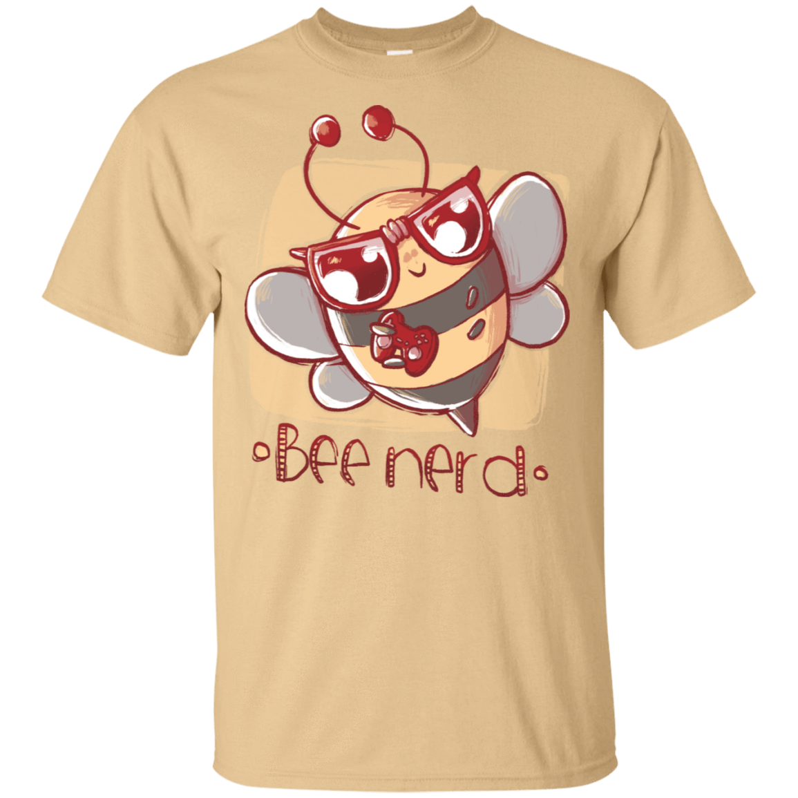 T-Shirts Vegas Gold / S BEE Nerd T-Shirt