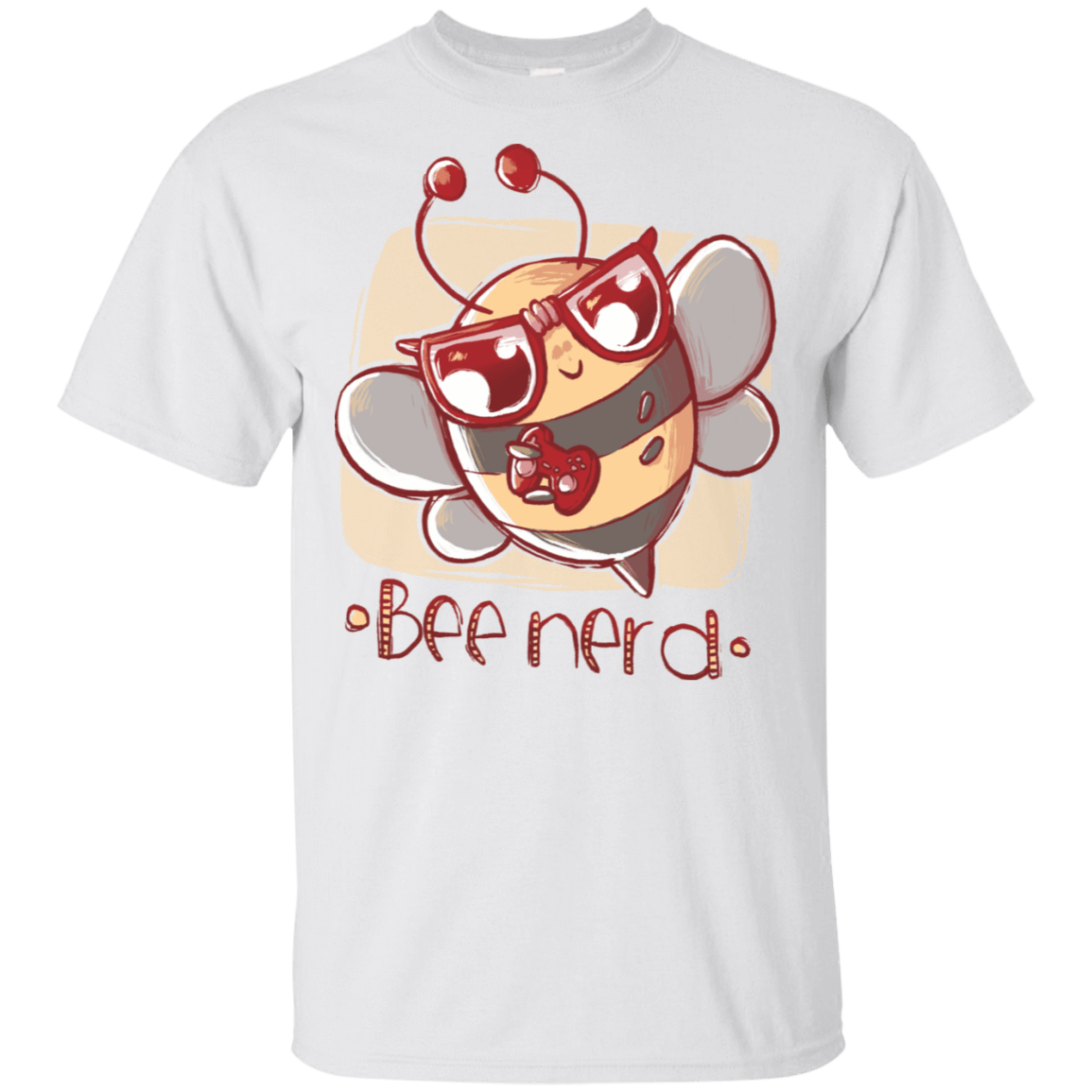 T-Shirts White / S BEE Nerd T-Shirt