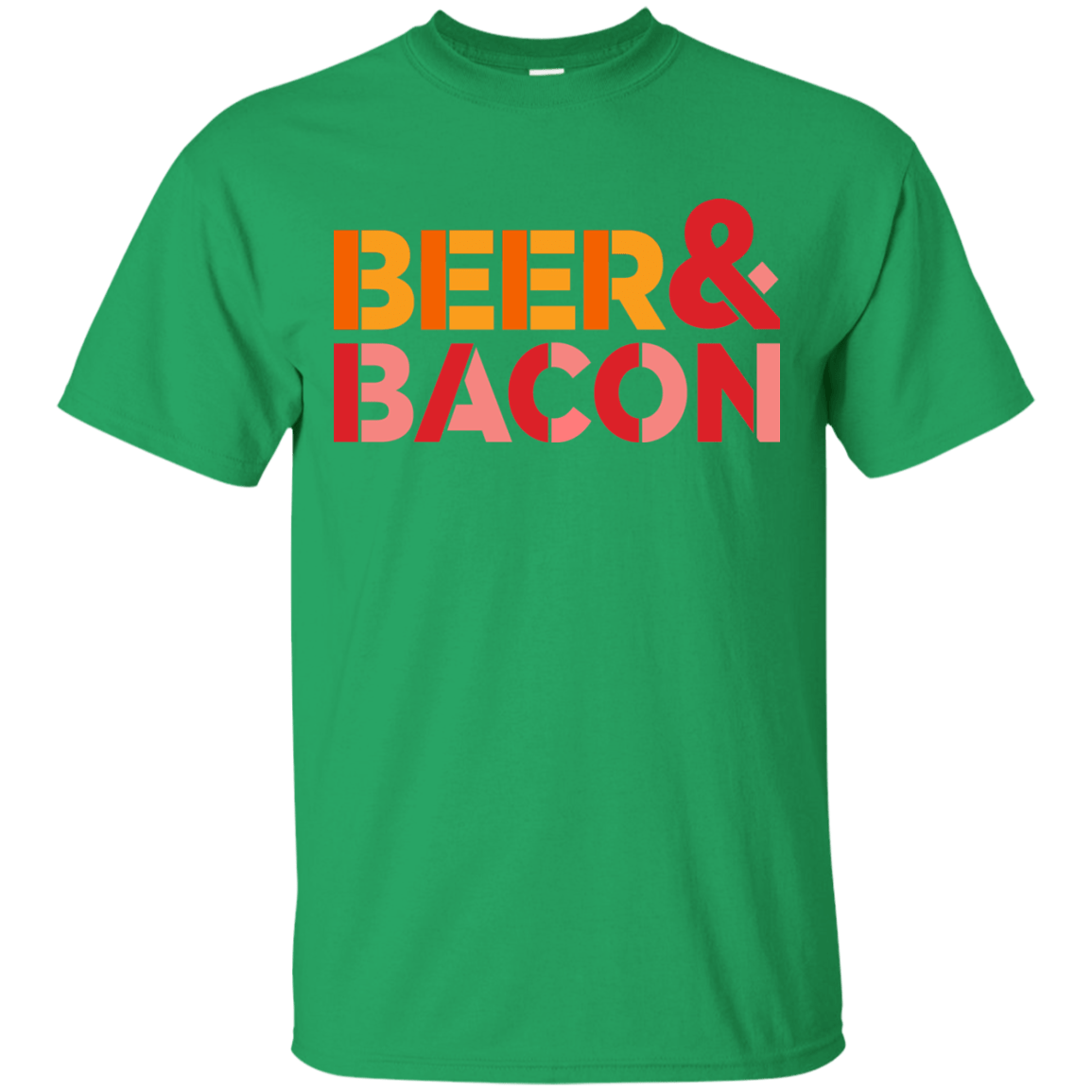 T-Shirts Irish Green / Small Beer And Bacon T-Shirt