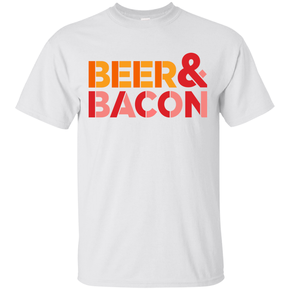 T-Shirts White / Small Beer And Bacon T-Shirt