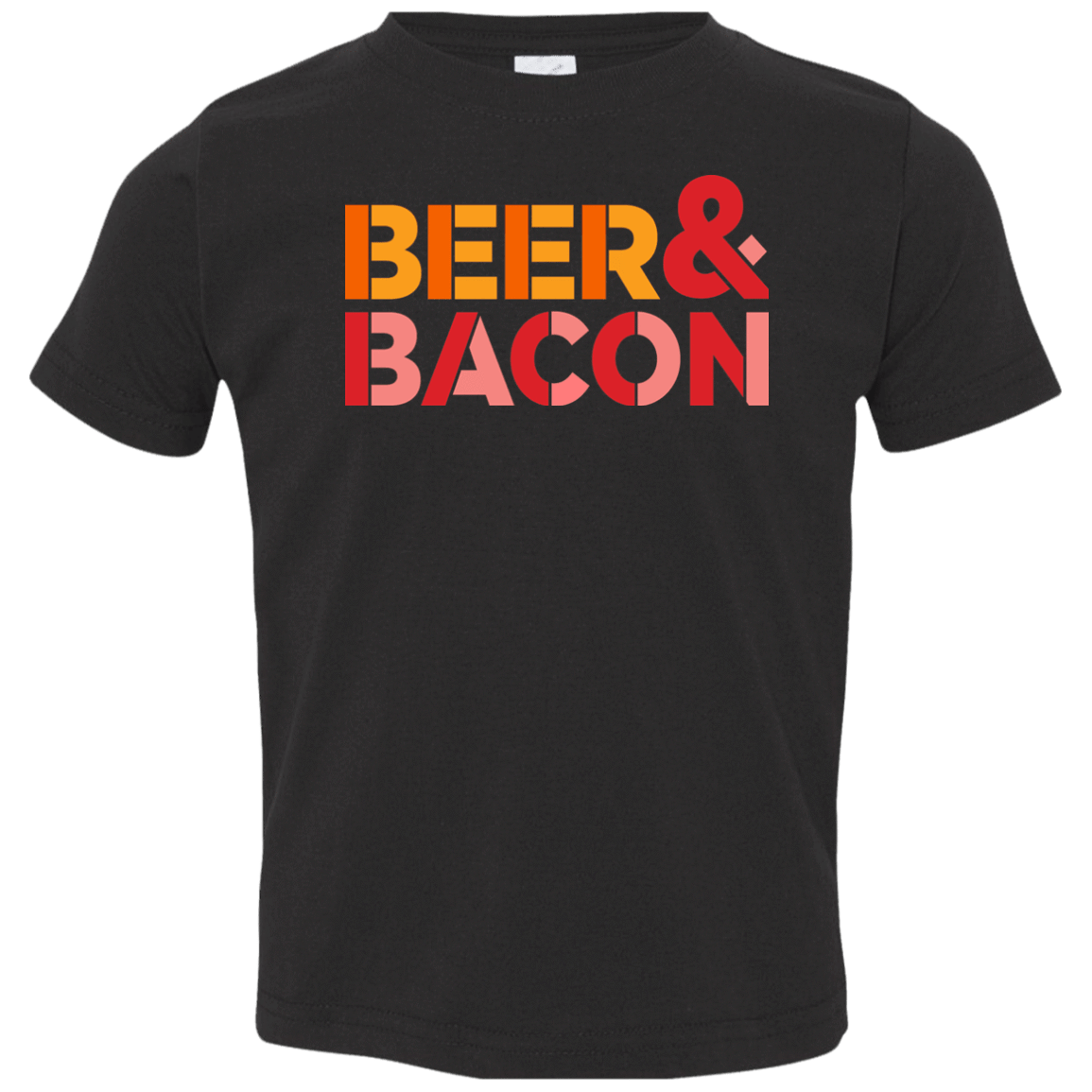 T-Shirts Black / 2T Beer And Bacon Toddler Premium T-Shirt