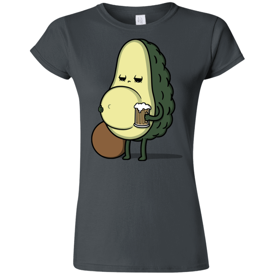 T-Shirts Charcoal / S Beer Belly Junior Slimmer-Fit T-Shirt