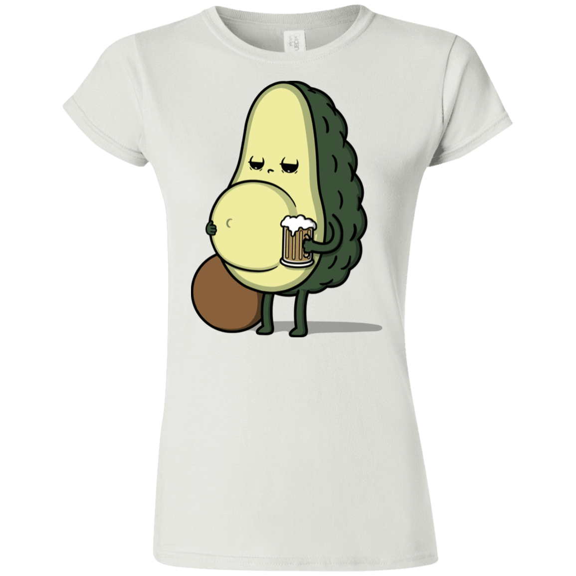 T-Shirts White / S Beer Belly Junior Slimmer-Fit T-Shirt