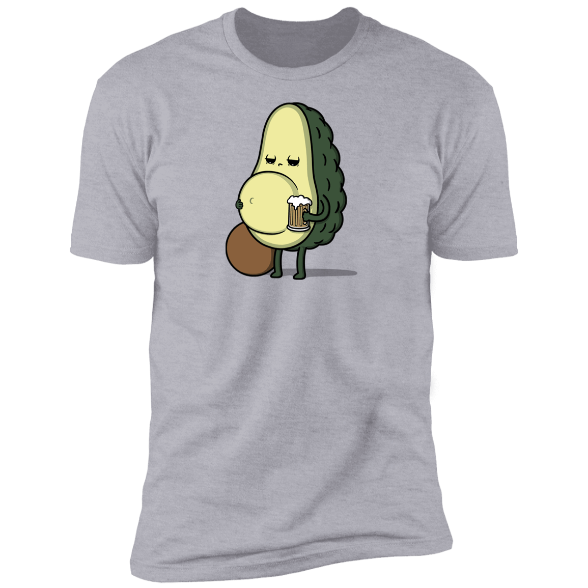 T-Shirts Heather Grey / S Beer Belly Men's Premium T-Shirt