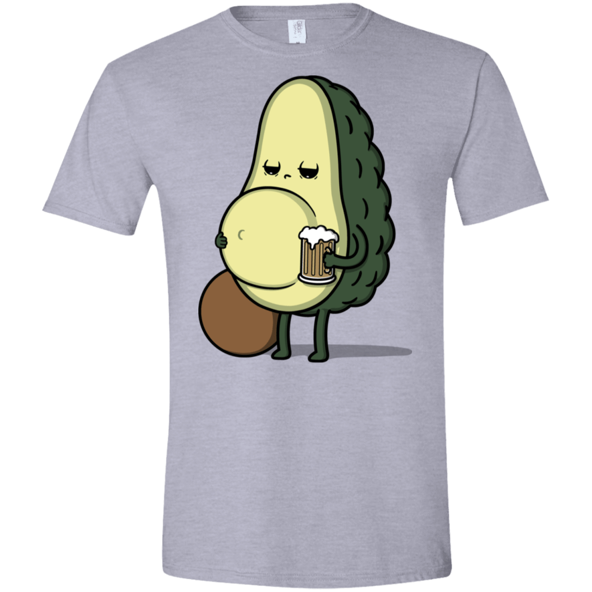 T-Shirts Sport Grey / X-Small Beer Belly Men's Semi-Fitted Softstyle