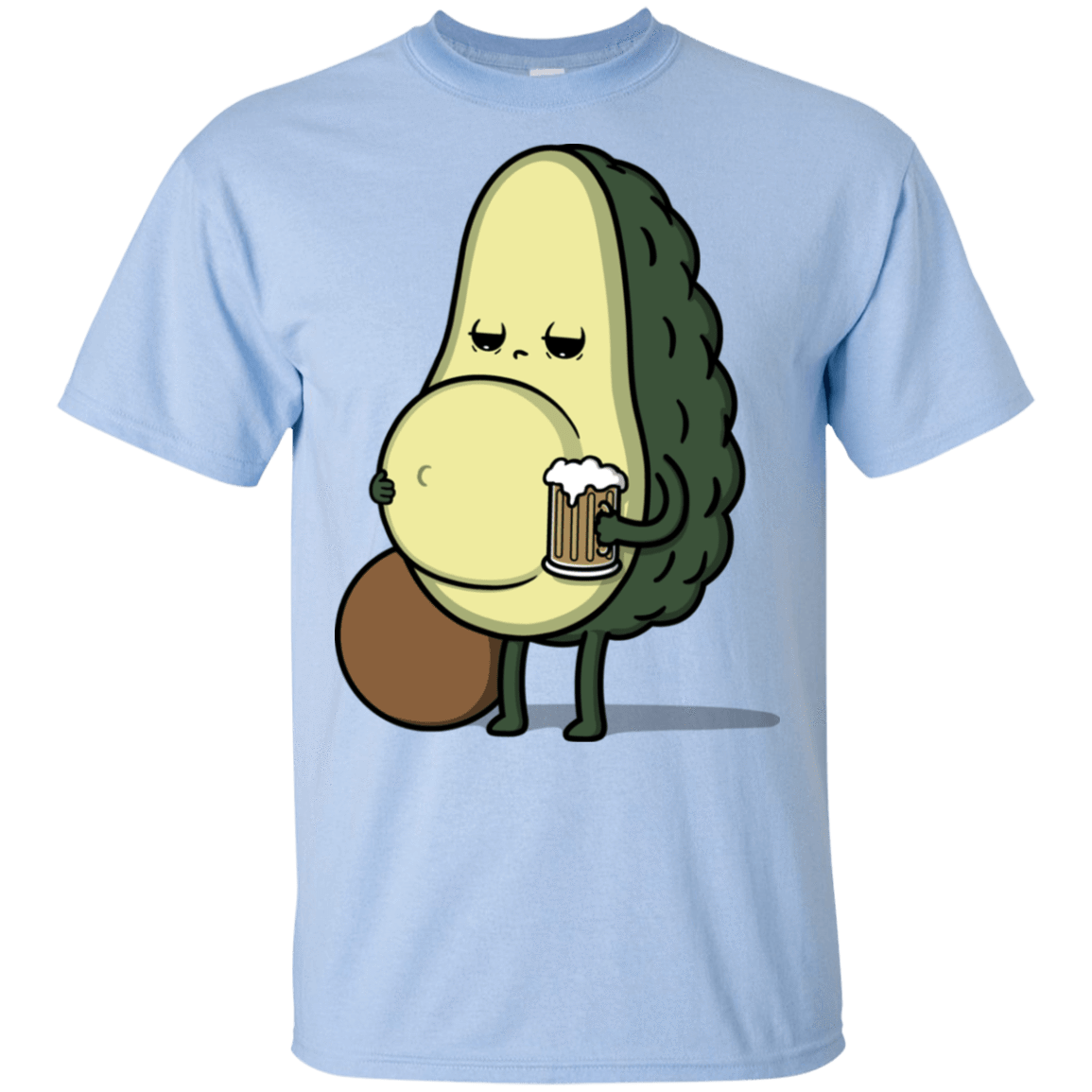 T-Shirts Light Blue / S Beer Belly T-Shirt