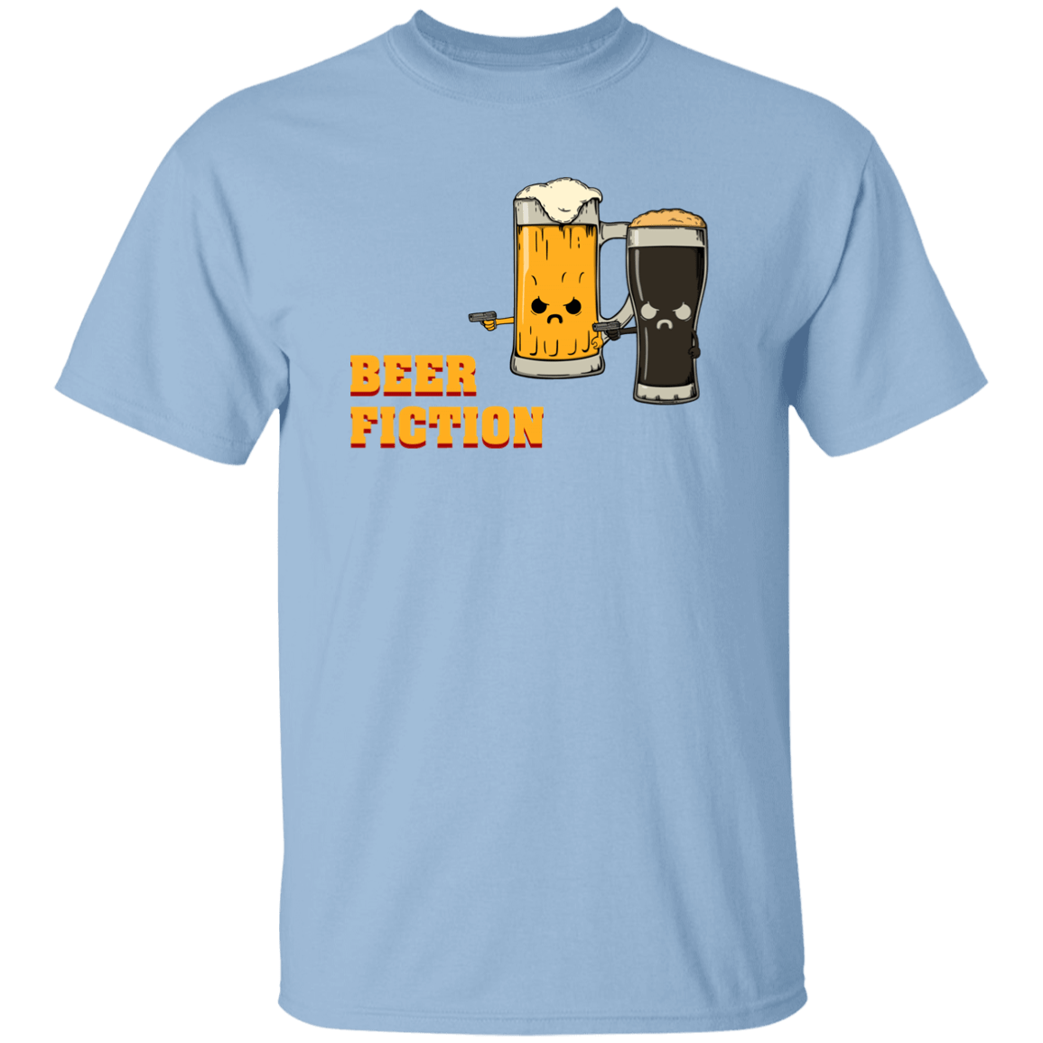 T-Shirts Light Blue / YXS Beer Fiction Youth T-Shirt