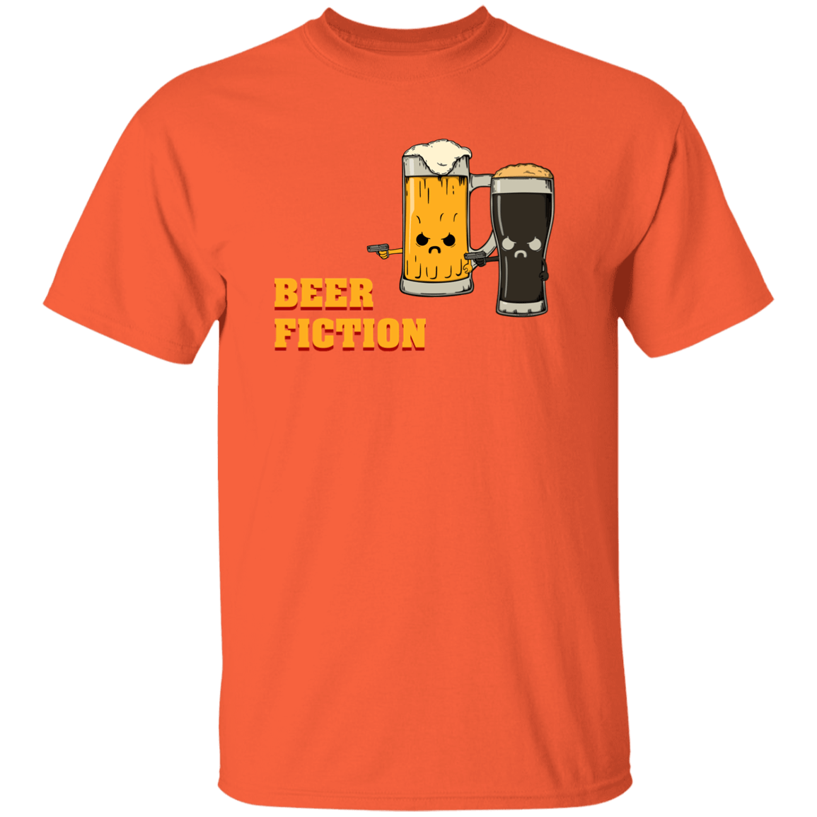 T-Shirts Orange / YXS Beer Fiction Youth T-Shirt