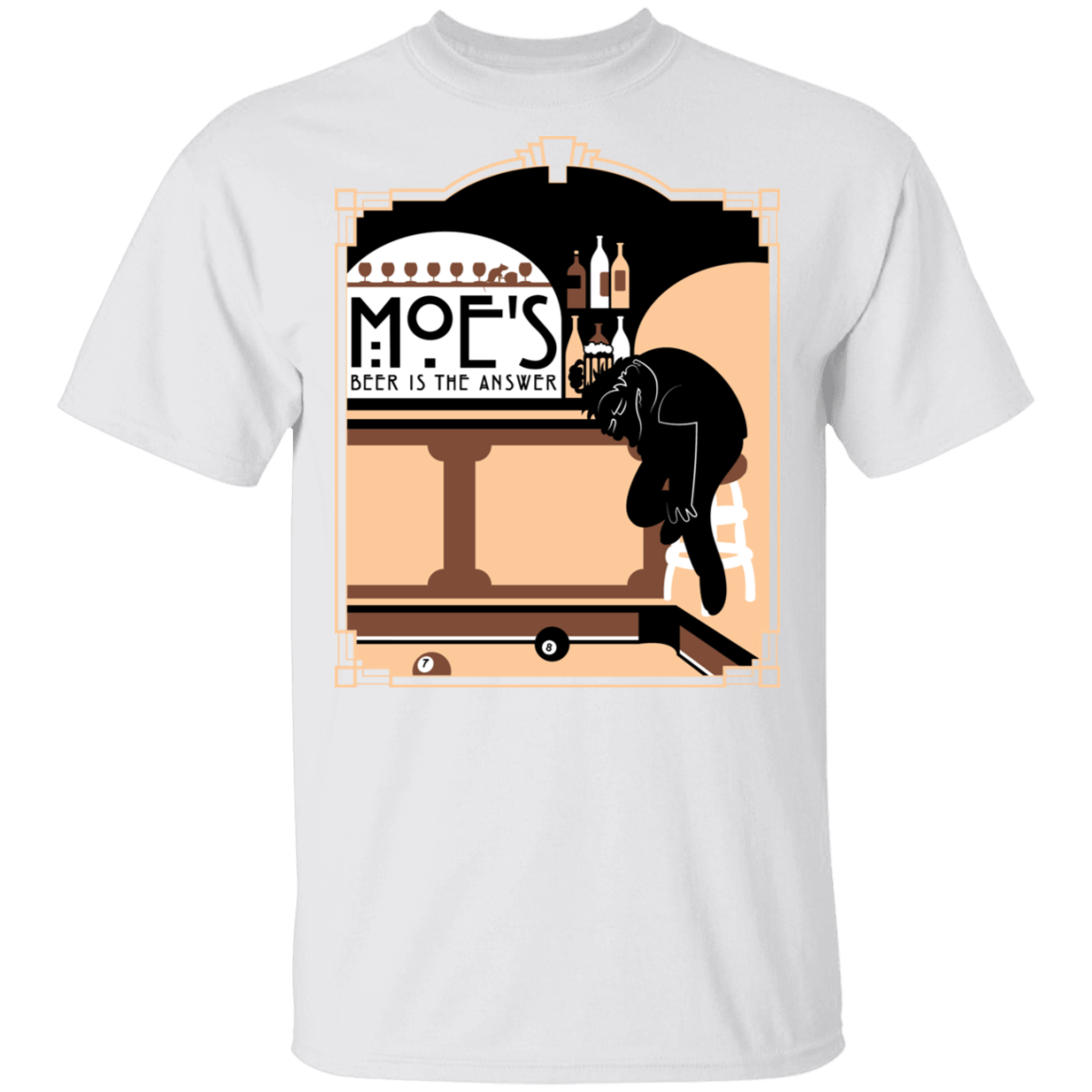 T-Shirts White / S Beer Is The Answer T-Shirt