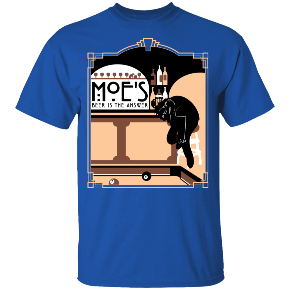 T-Shirts Royal / YXS Beer Is The Answer Youth T-Shirt