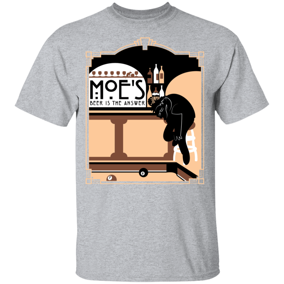 T-Shirts Sport Grey / YXS Beer Is The Answer Youth T-Shirt