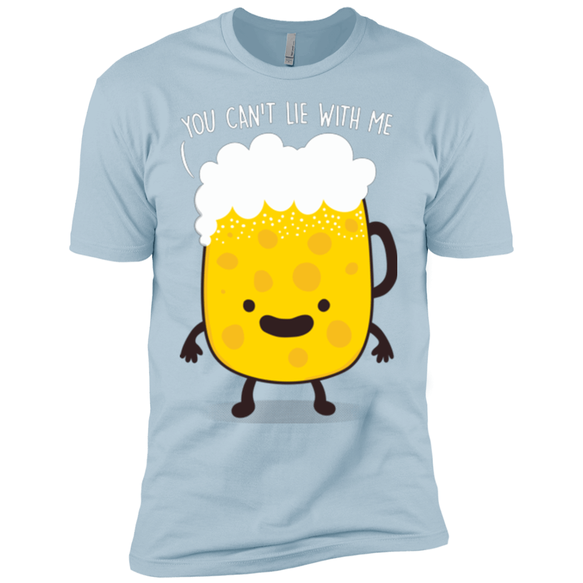 T-Shirts Light Blue / YXS Beerfull Boys Premium T-Shirt