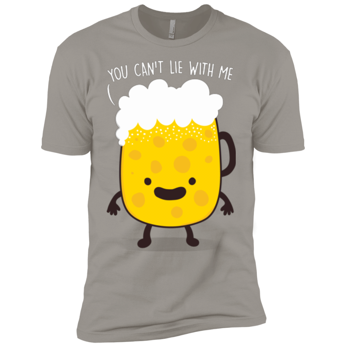 T-Shirts Light Grey / YXS Beerfull Boys Premium T-Shirt