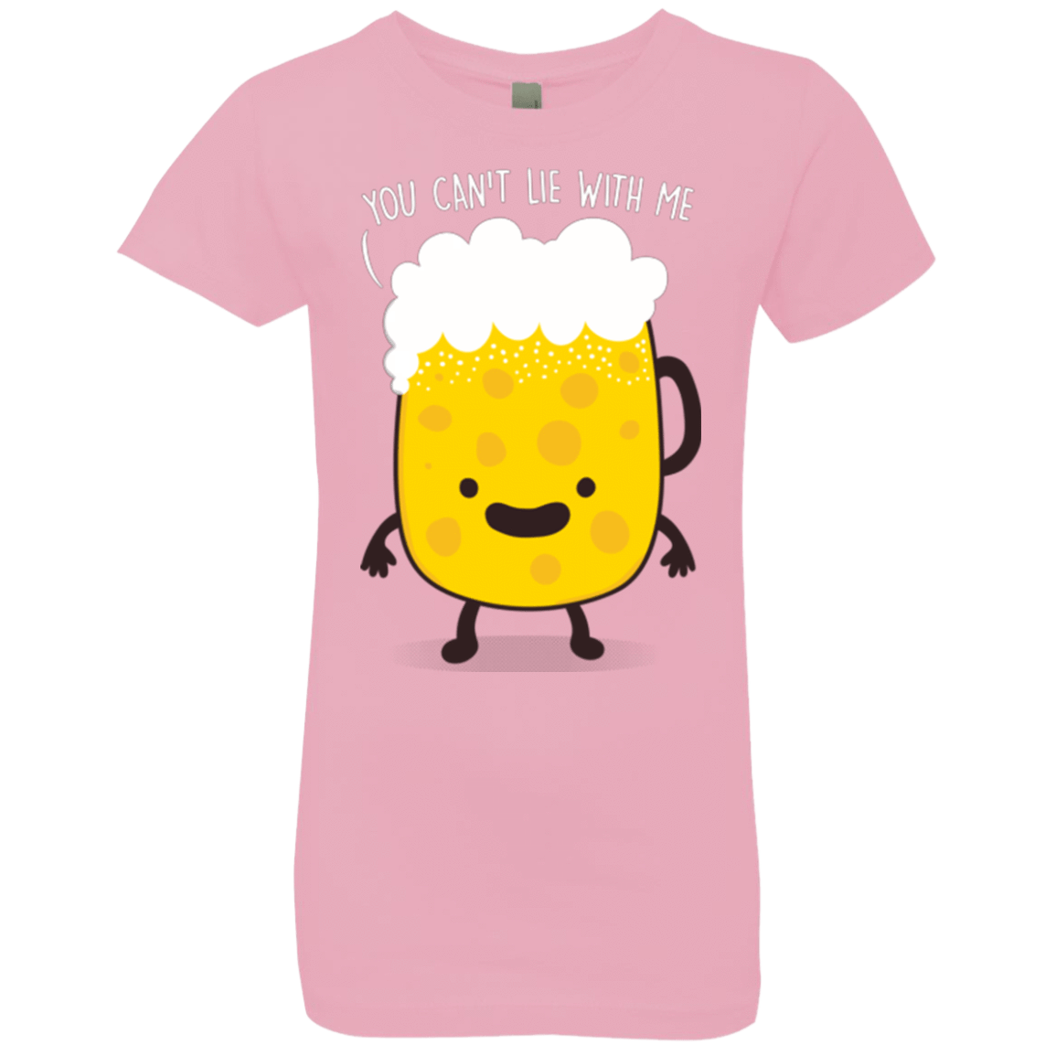 T-Shirts Light Pink / YXS Beerfull Girls Premium T-Shirt