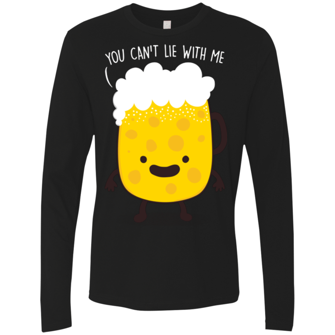 T-Shirts Black / Small Beerfull Men's Premium Long Sleeve