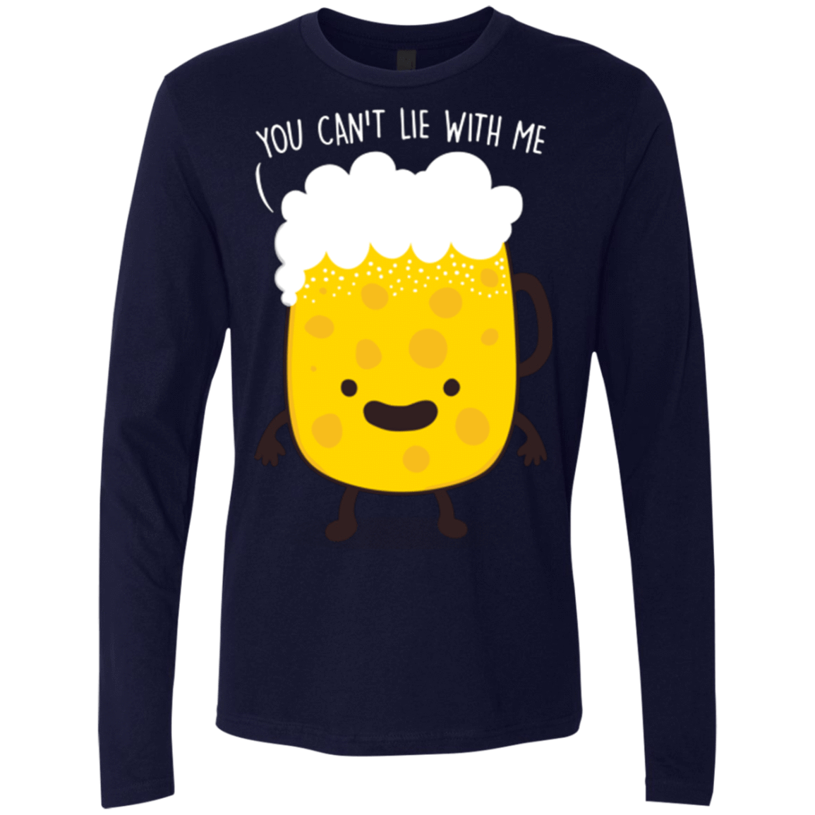 T-Shirts Midnight Navy / Small Beerfull Men's Premium Long Sleeve