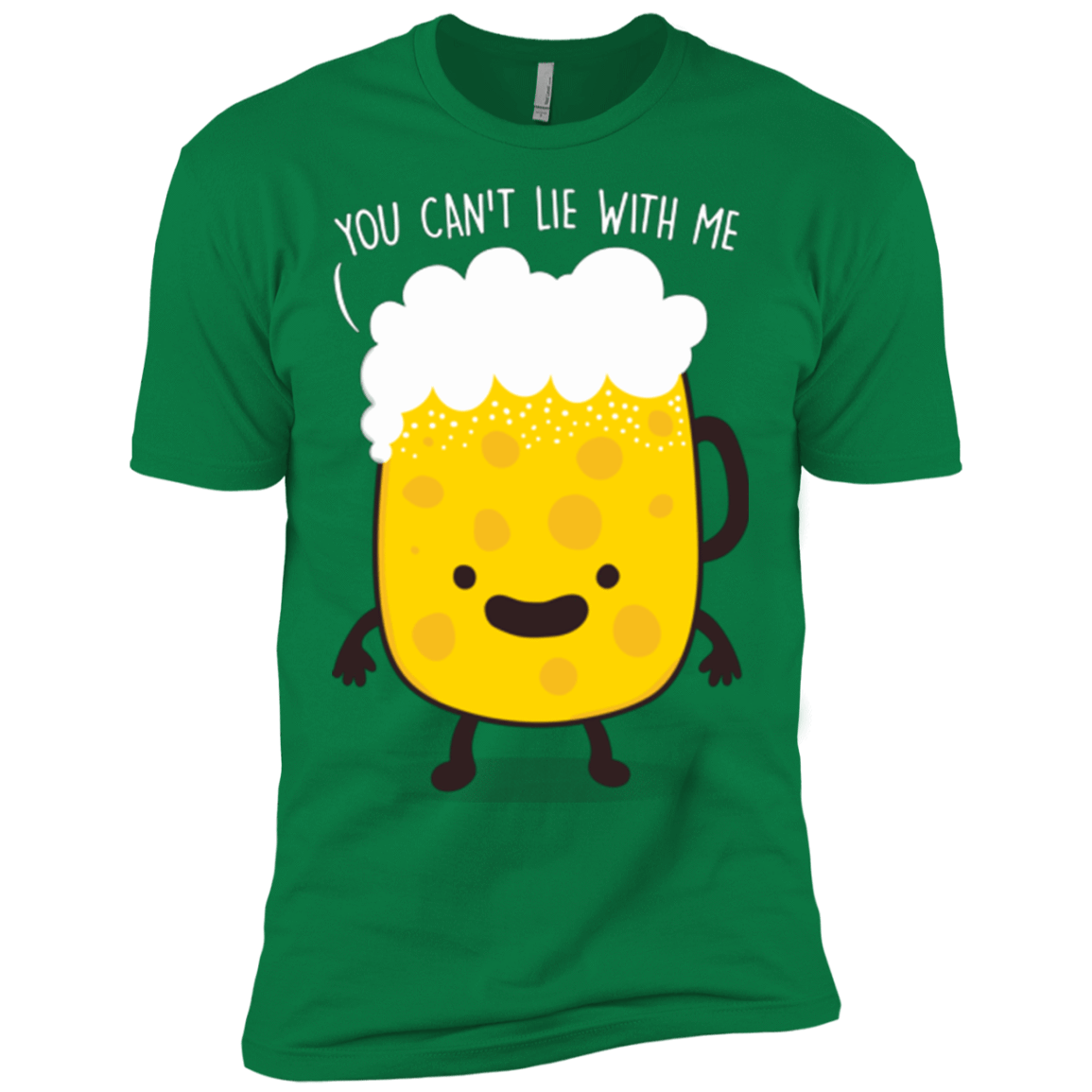 T-Shirts Kelly Green / X-Small Beerfull Men's Premium T-Shirt