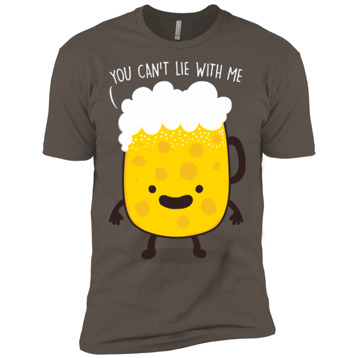 T-Shirts Warm Grey / X-Small Beerfull Men's Premium T-Shirt