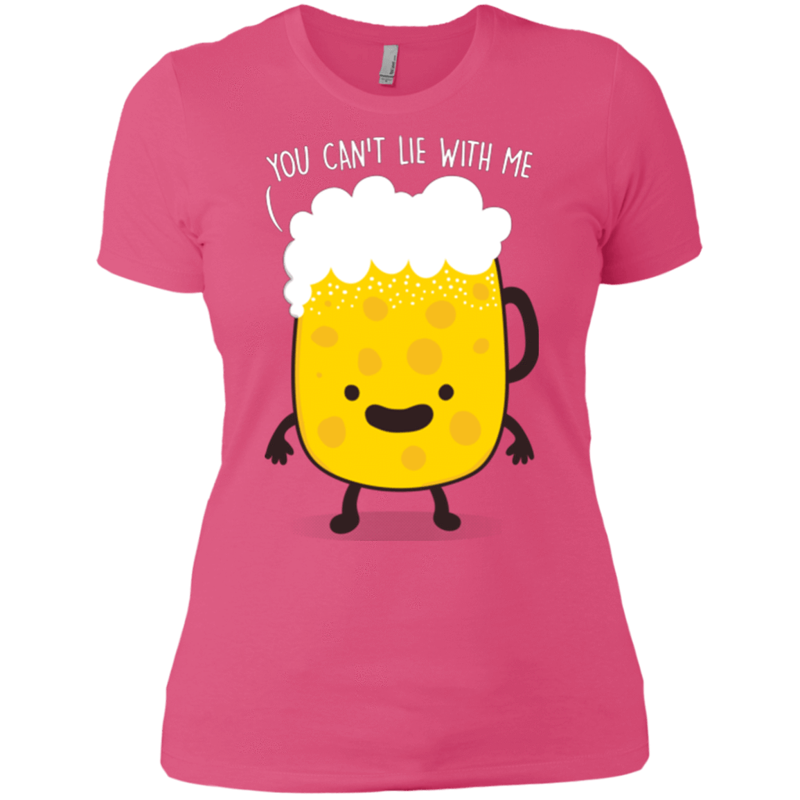 T-Shirts Hot Pink / X-Small Beerfull Women's Premium T-Shirt