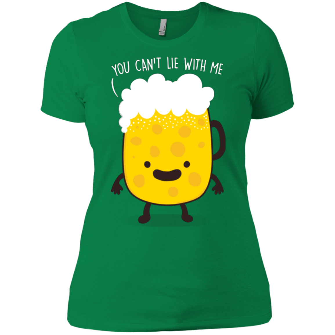 T-Shirts Kelly Green / X-Small Beerfull Women's Premium T-Shirt