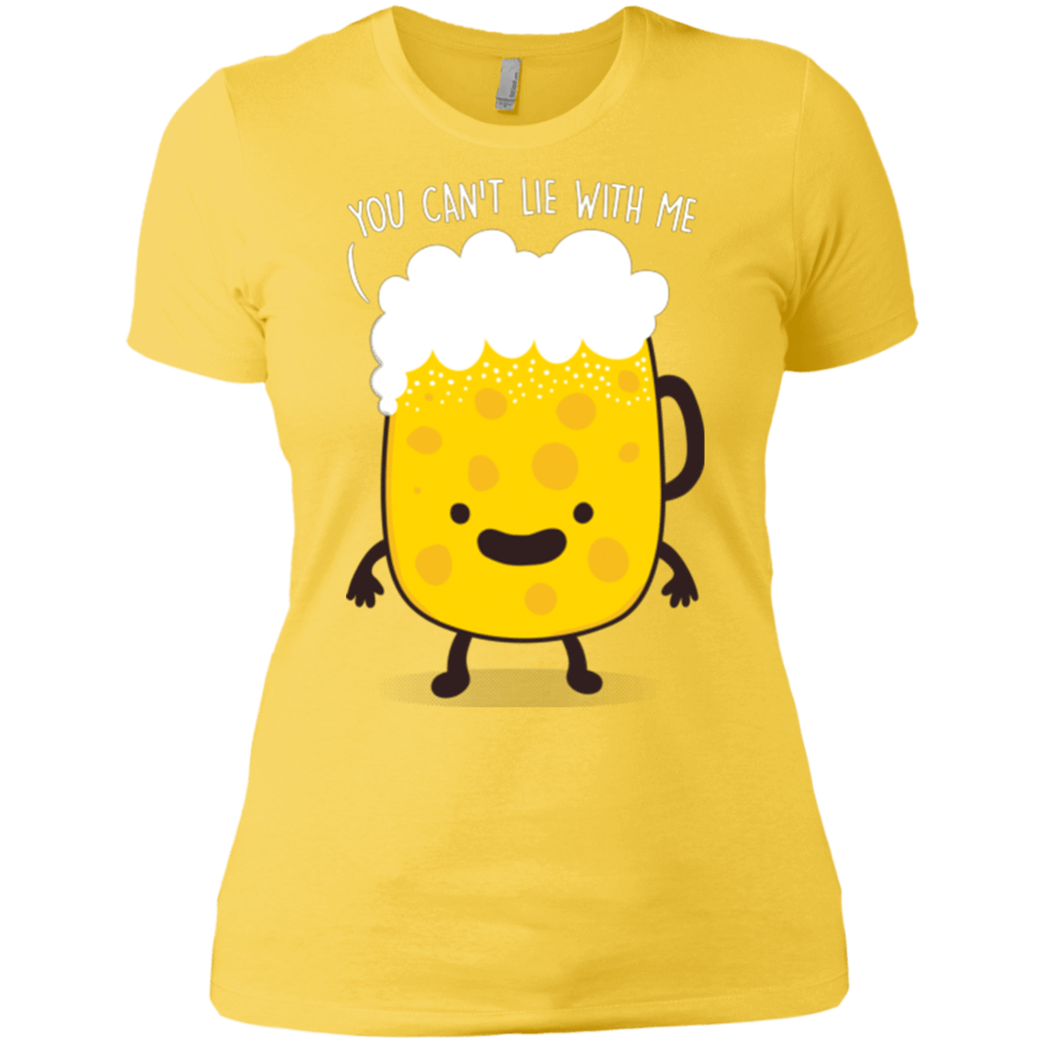 T-Shirts Vibrant Yellow / X-Small Beerfull Women's Premium T-Shirt