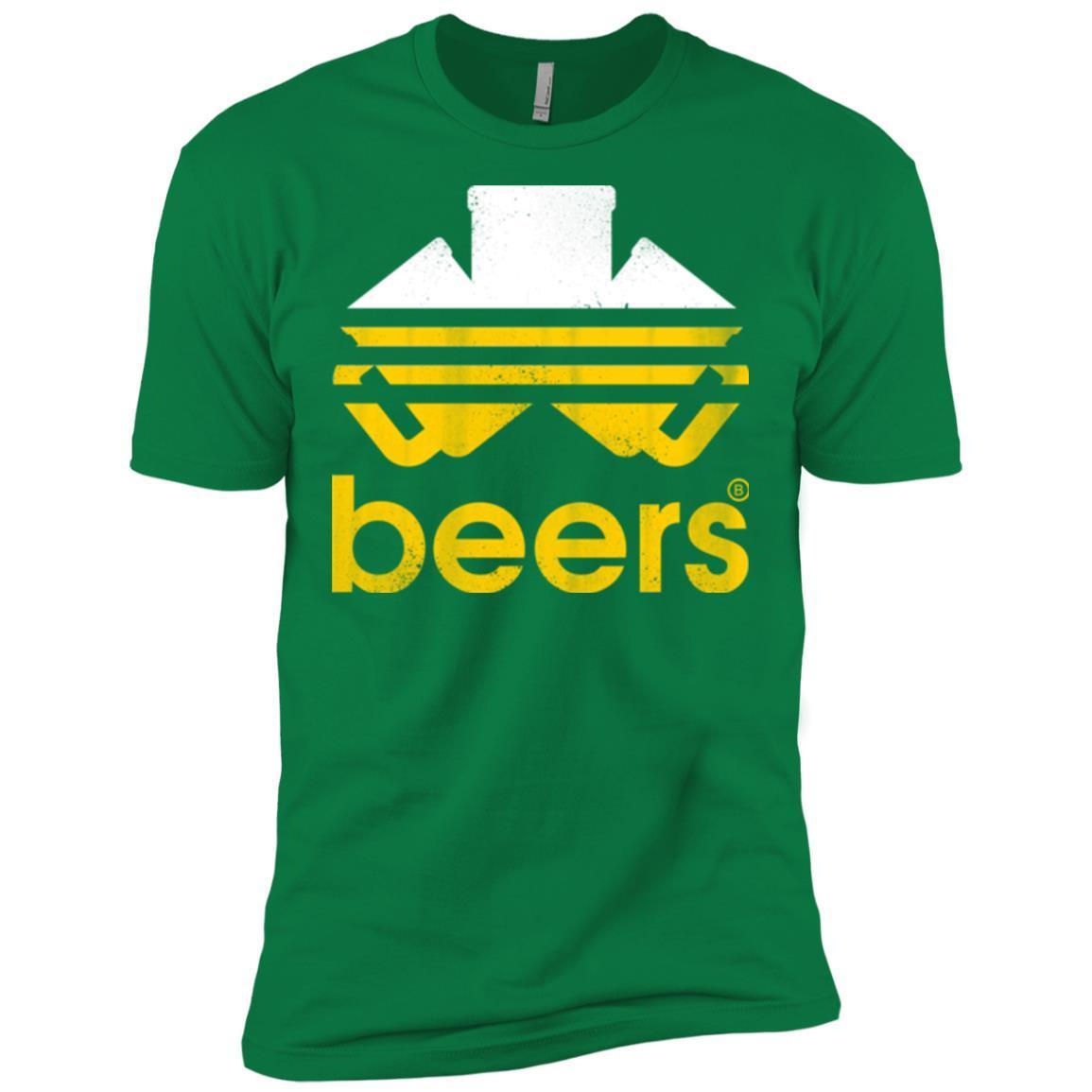 T-Shirts Kelly Green / X-Small Beers Men's Premium T-Shirt