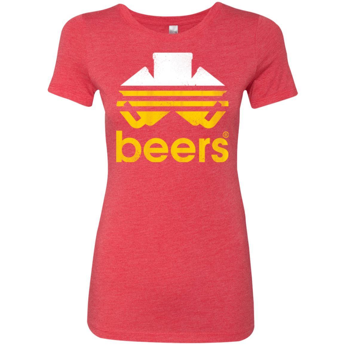 T-Shirts Vintage Red / Small Beers Women's Triblend T-Shirt
