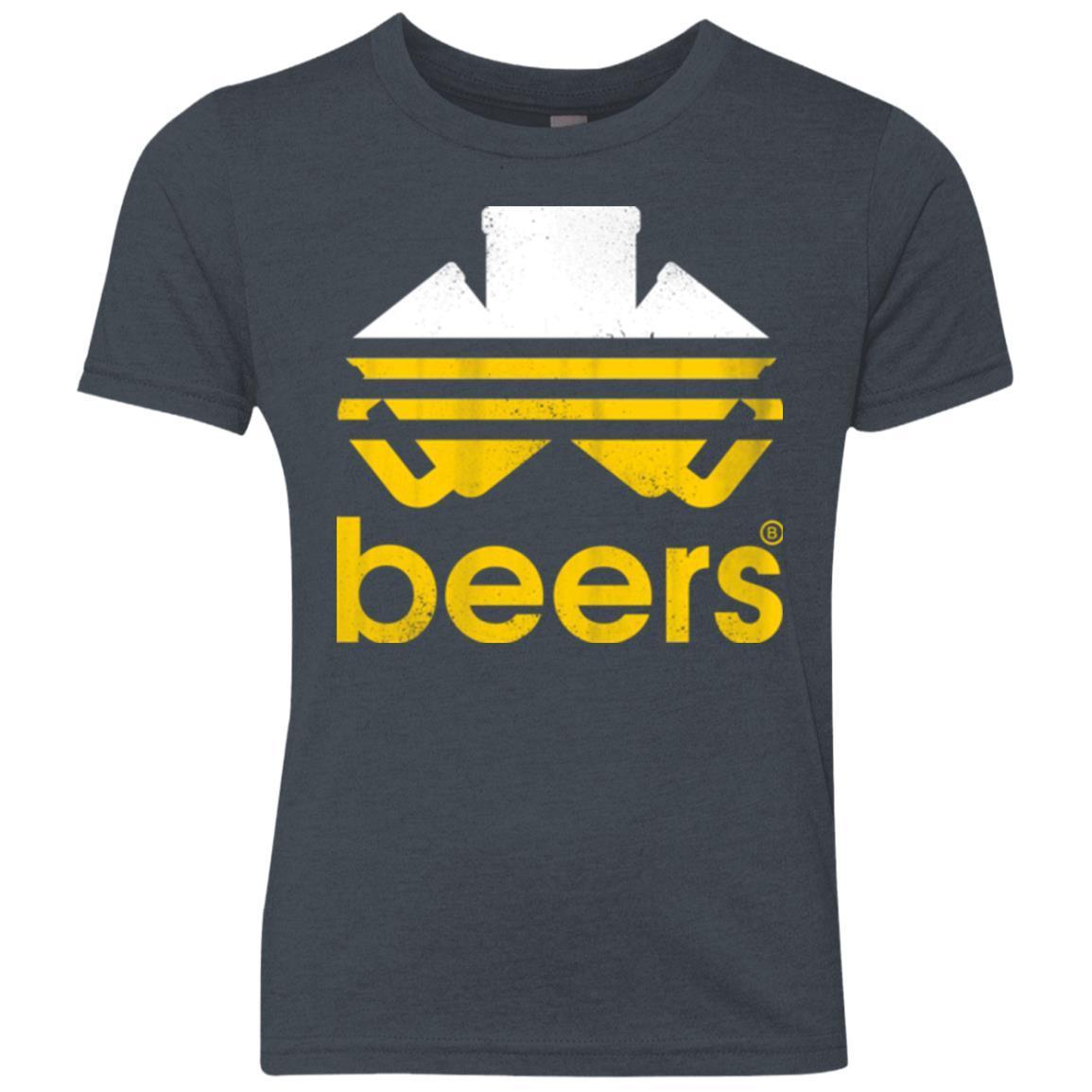 T-Shirts Vintage Navy / YXS Beers Youth Triblend T-Shirt