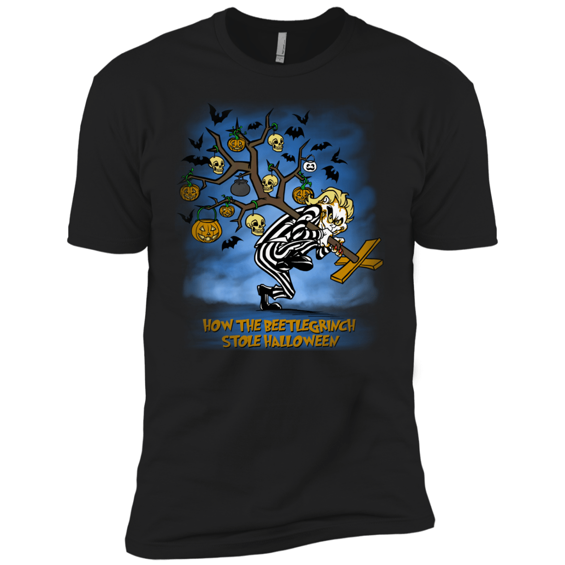 T-Shirts Black / YXS Beetlegrinch Boys Premium T-Shirt