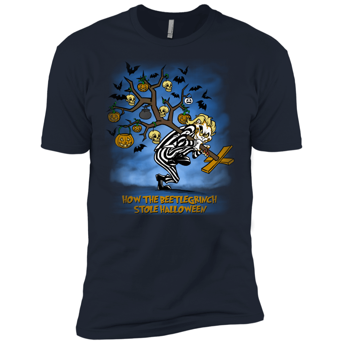 T-Shirts Midnight Navy / X-Small Beetlegrinch Men's Premium T-Shirt