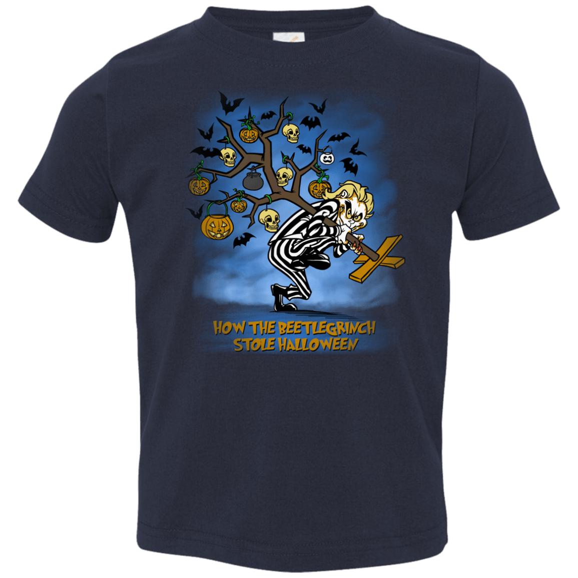 T-Shirts Navy / 2T Beetlegrinch Toddler Premium T-Shirt