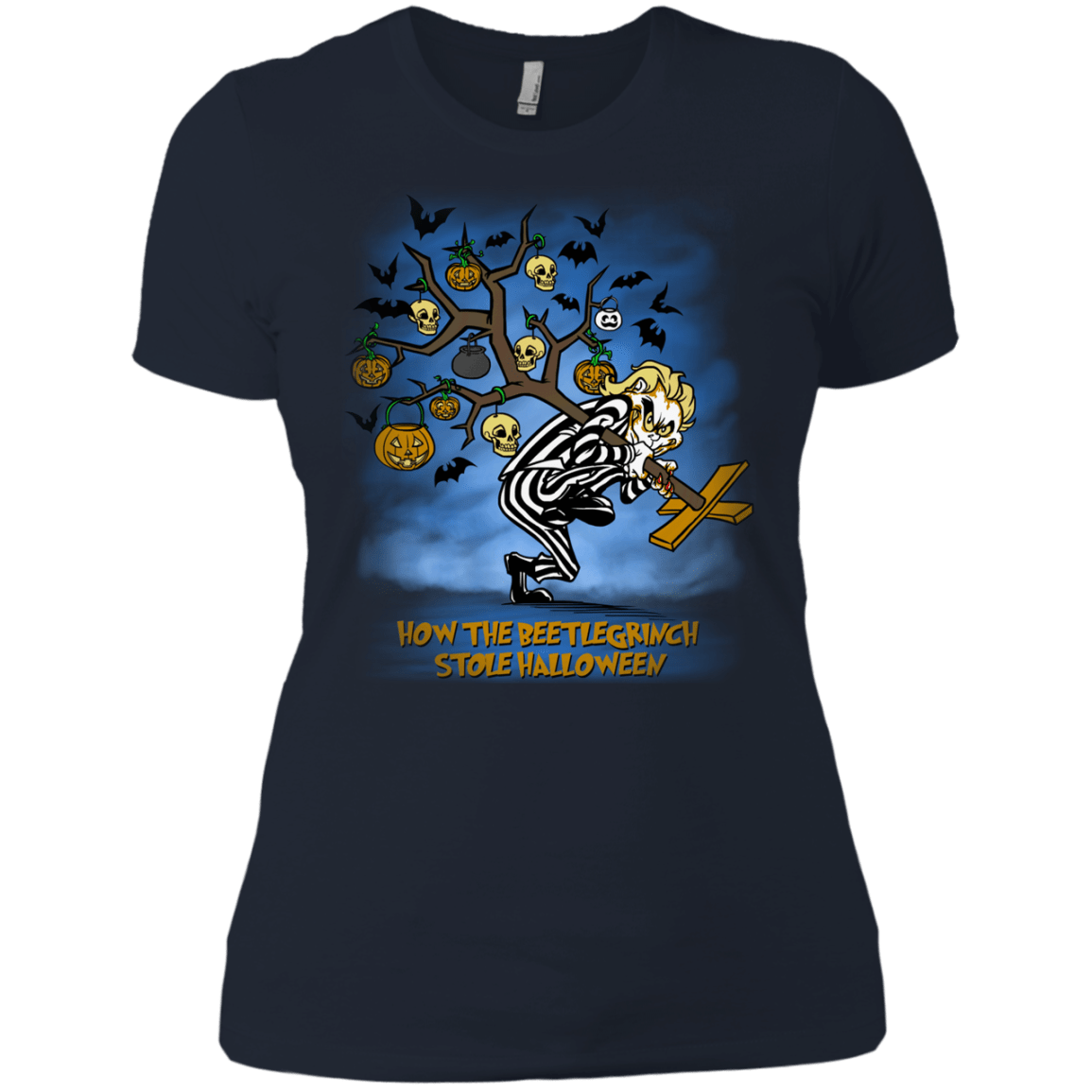 T-Shirts Midnight Navy / X-Small Beetlegrinch Women's Premium T-Shirt