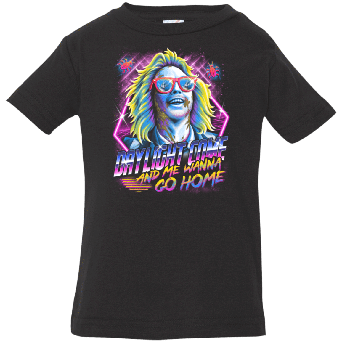 T-Shirts Black / 6 Months Beetlejuice 80s Nostalgia Infant Premium T-Shirt