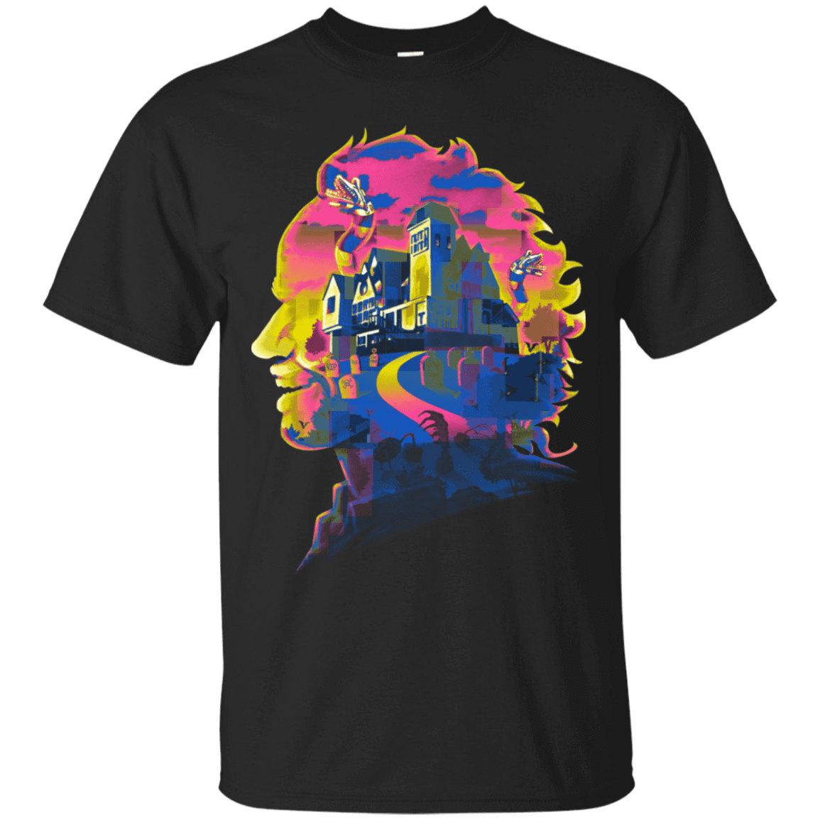T-Shirts Black / S Beetlejuice Silhouette T-Shirt