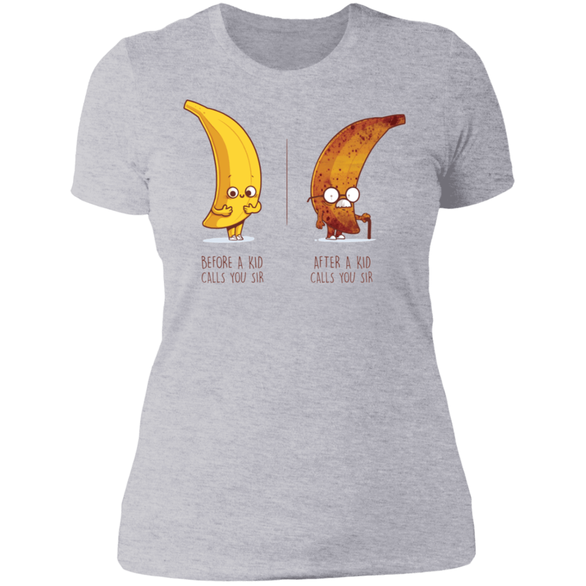 T-Shirts Heather Grey / S Before After Sir Women's Premium T-Shirt