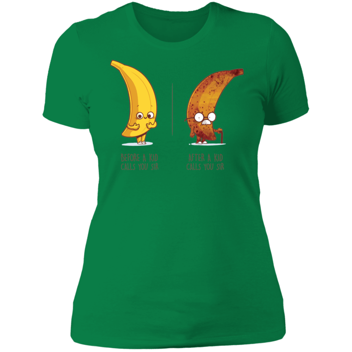 T-Shirts Kelly Green / S Before After Sir Women's Premium T-Shirt