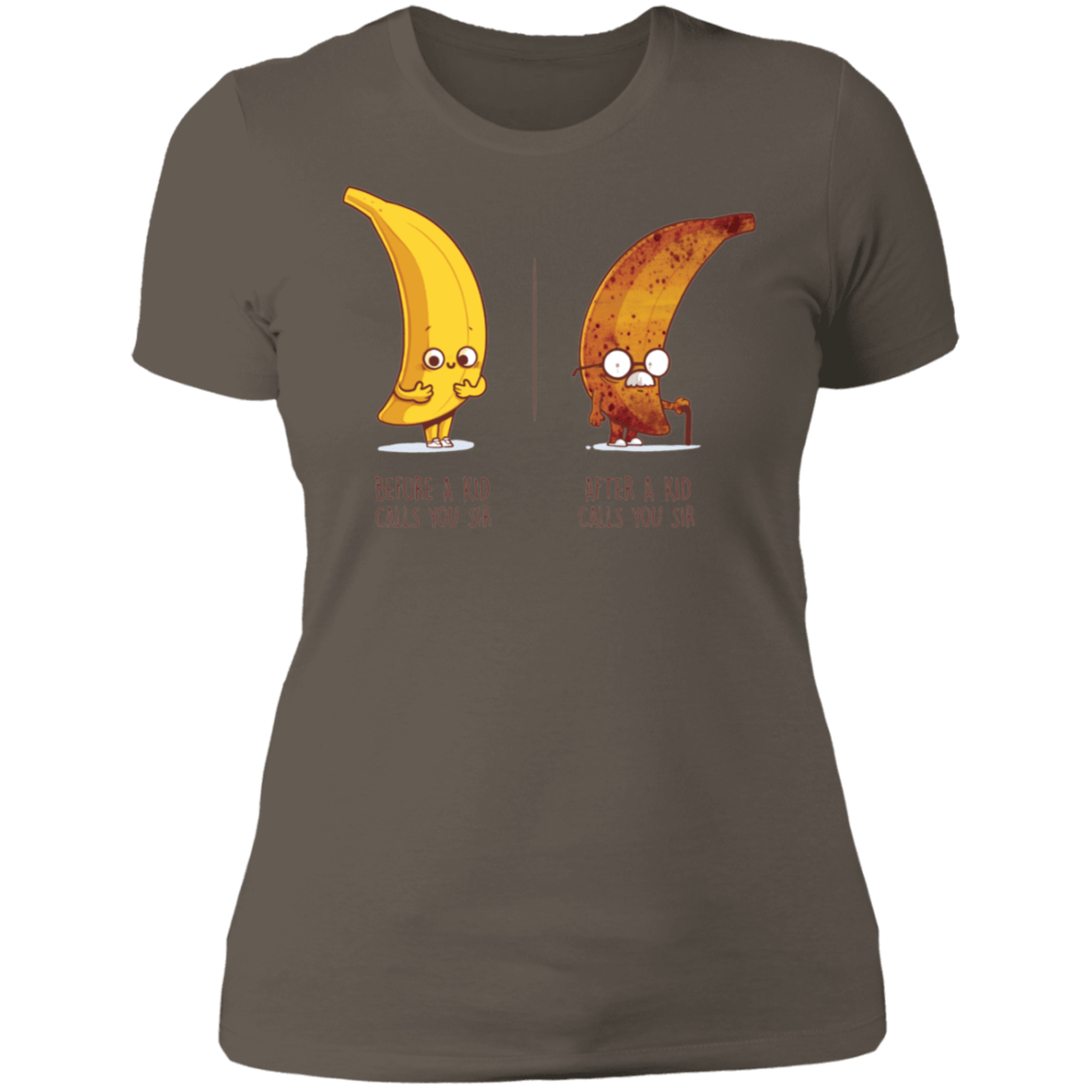 T-Shirts Warm Grey / S Before After Sir Women's Premium T-Shirt