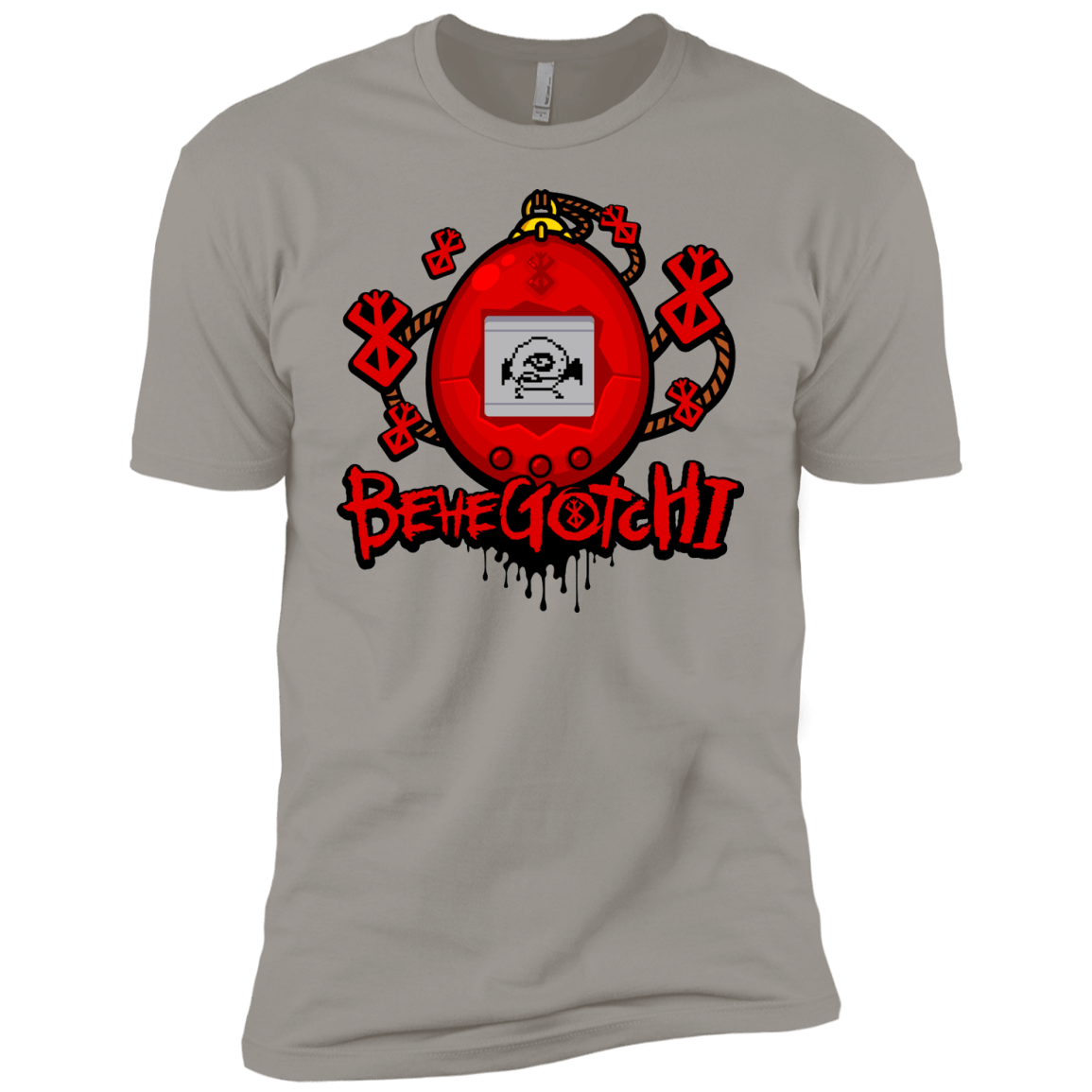 T-Shirts Light Grey / YXS BeheGotchi Boys Premium T-Shirt