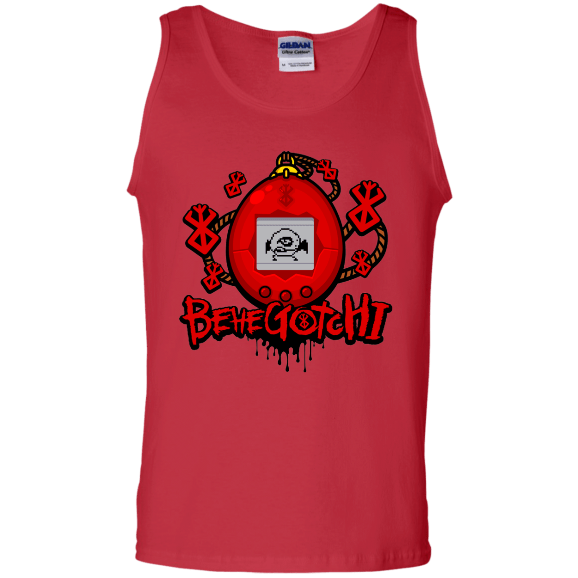 T-Shirts Red / S BeheGotchi Men's Tank Top