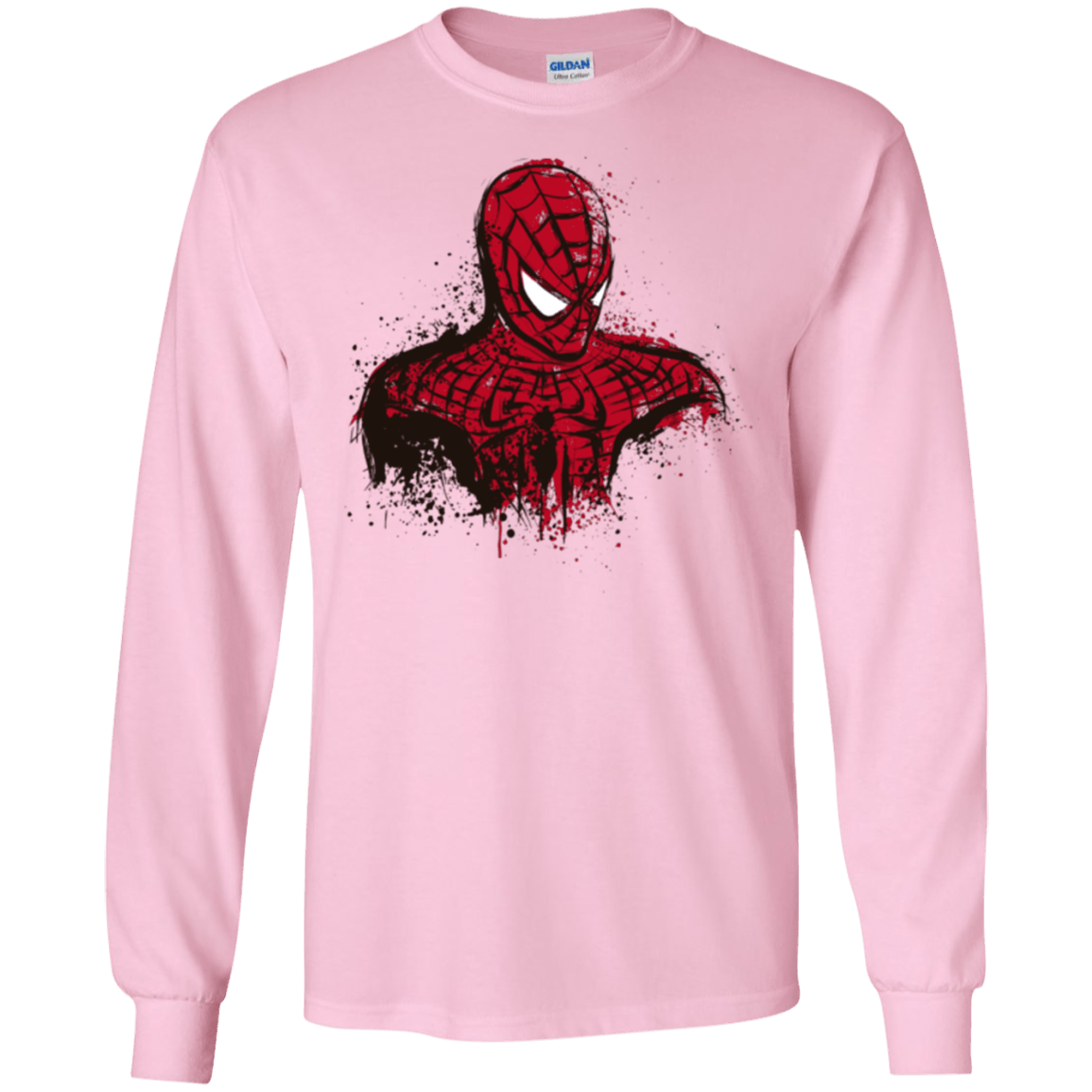 T-Shirts Light Pink / S Behind the Mask Men's Long Sleeve T-Shirt