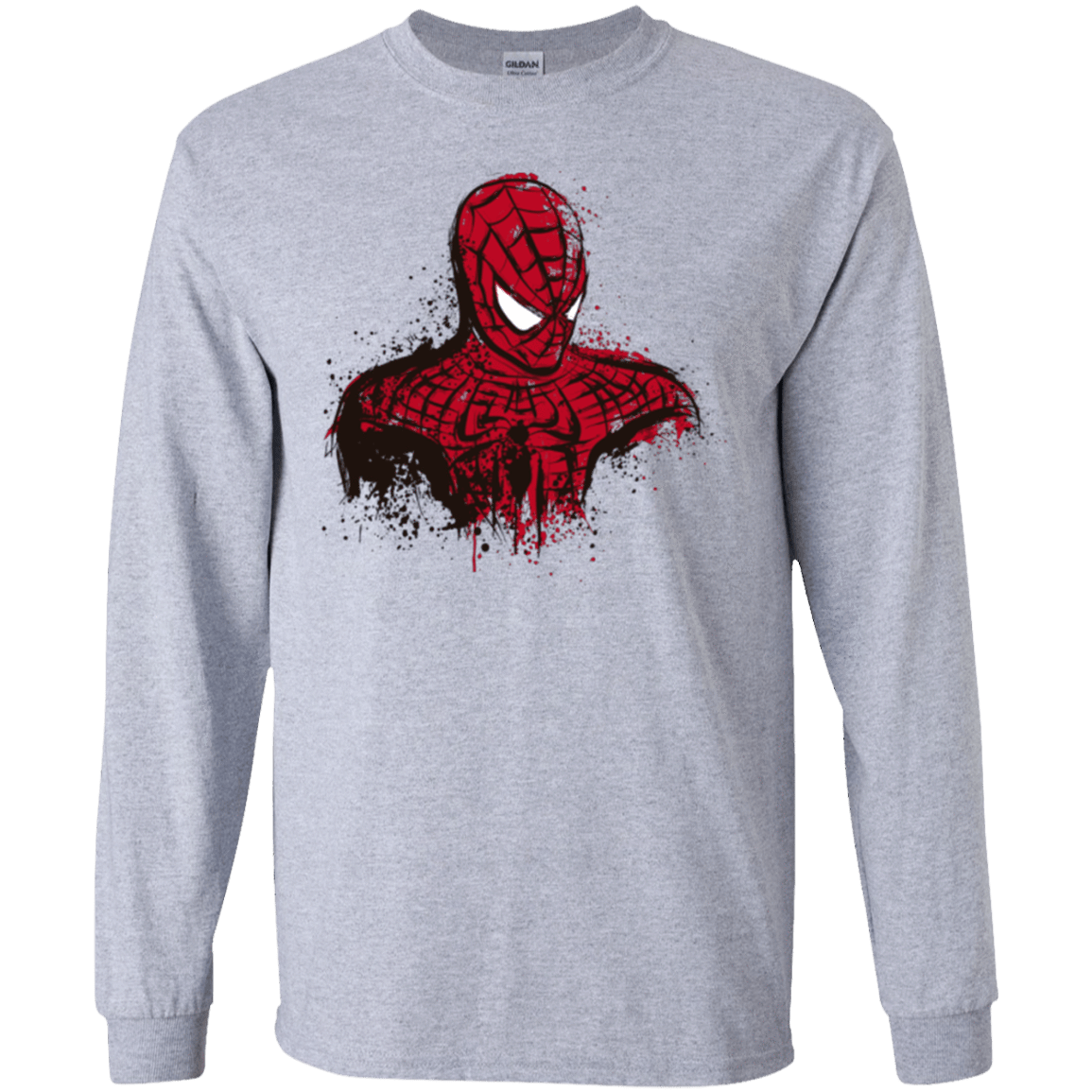 T-Shirts Sport Grey / S Behind the Mask Men's Long Sleeve T-Shirt