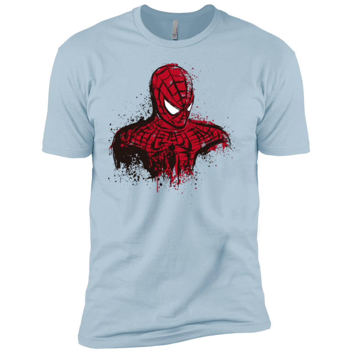 T-Shirts Light Blue / X-Small Behind The Mask Men's Premium T-Shirt