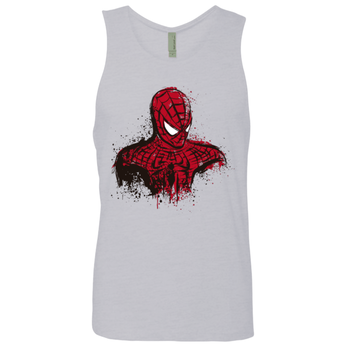 T-Shirts Heather Grey / Small Behind The Mask Men's Premium Tank Top