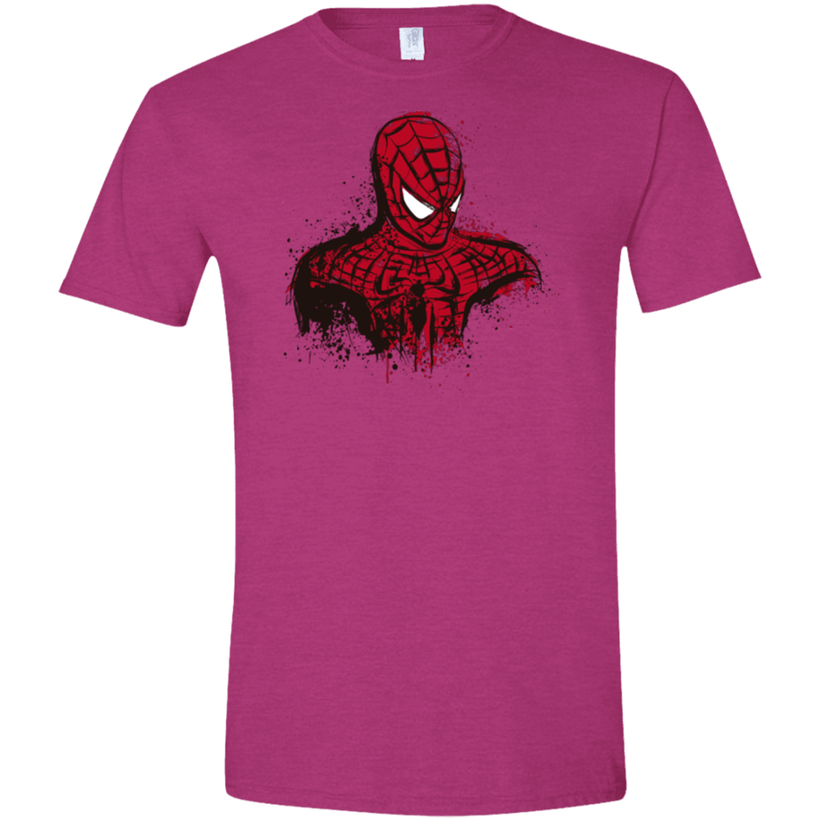 T-Shirts Antique Heliconia / S Behind the Mask Men's Semi-Fitted Softstyle