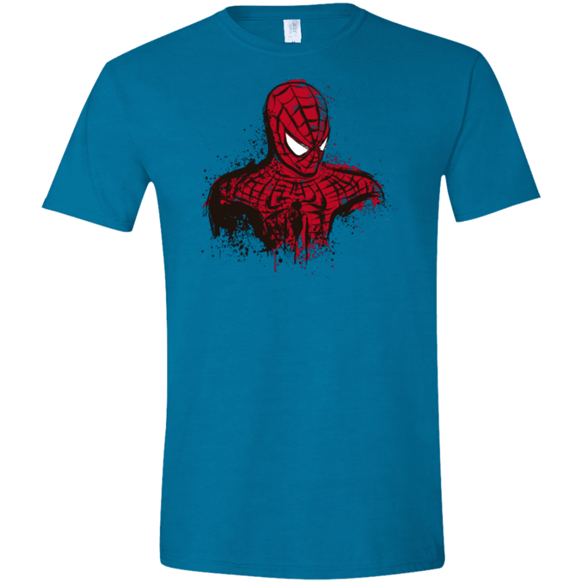 T-Shirts Antique Sapphire / S Behind the Mask Men's Semi-Fitted Softstyle